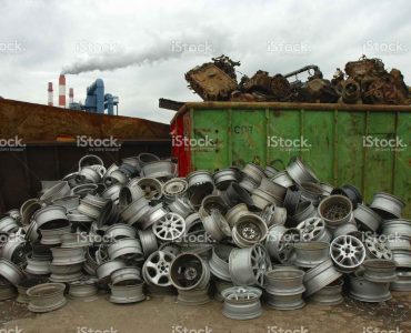 metal scrap yard 